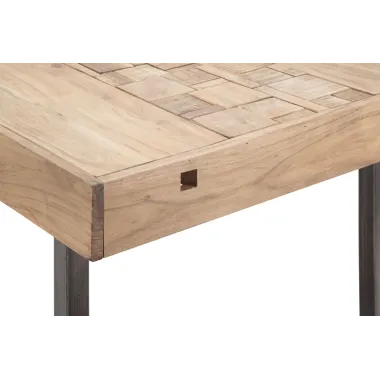 Stół jadalny MUMBAI ALL. 160x90x77 cm - Długość całkowita 240 (Akacja nilotica)